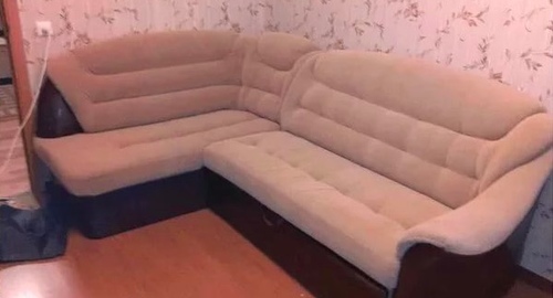 Перетяжка углового дивана. Нязепетровск